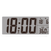 Digitálne hodiny rádiom riadené JVD DH8.1, 26cm